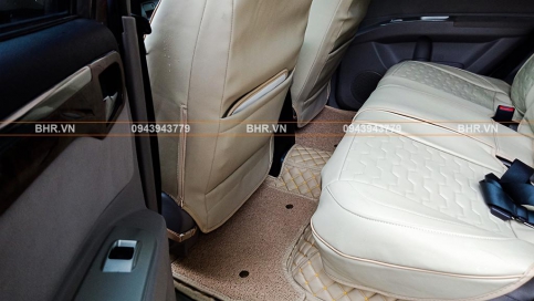 Thảm lót sàn 5D 6D Mitsubishi Pajero Sport giá gốc tận xưởng, bảo hành trọn đời